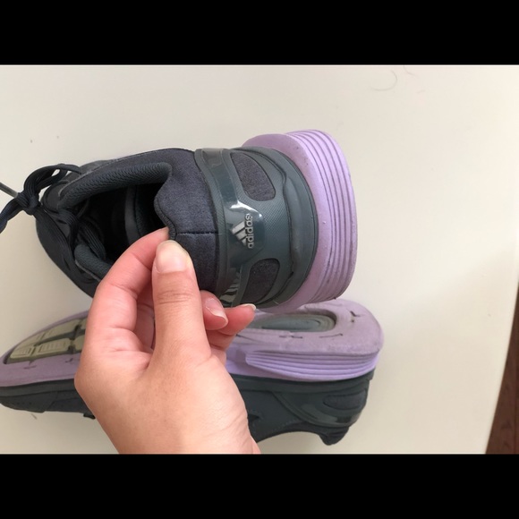 ADIDAS Purple and Grey Running Shoe - Picture 7 of 7